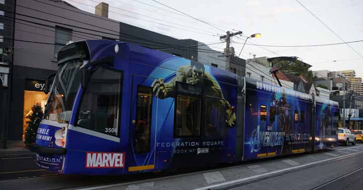 Yarra Trams Combino 3506 Avengers